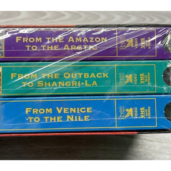 Incredible Journeys Around the World VHS Set Readers Digest 3 Travel Videos - Picture 4 of 4